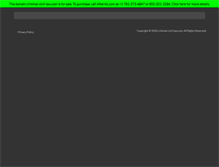Tablet Screenshot of criminal-civil-law.com